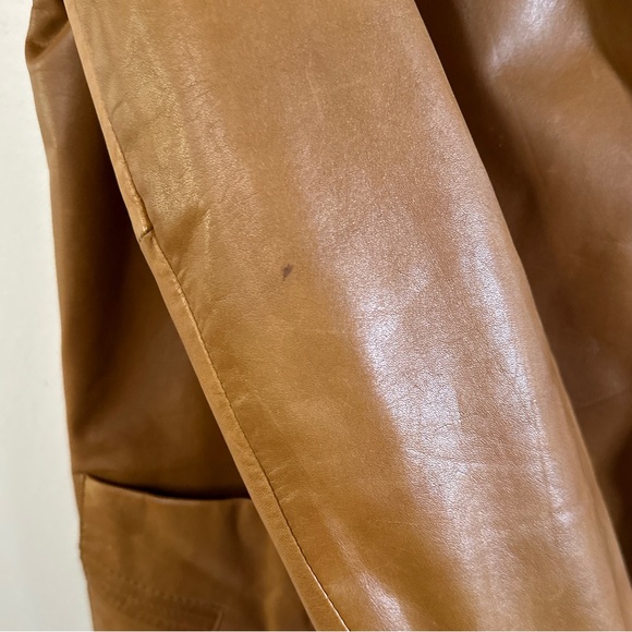 Pioneer Wear Vintage Leather Western Blazer Jacket Coat 42 - Picture 14 of 15